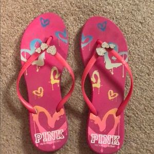 Victoria’s Secret PINK flip flops